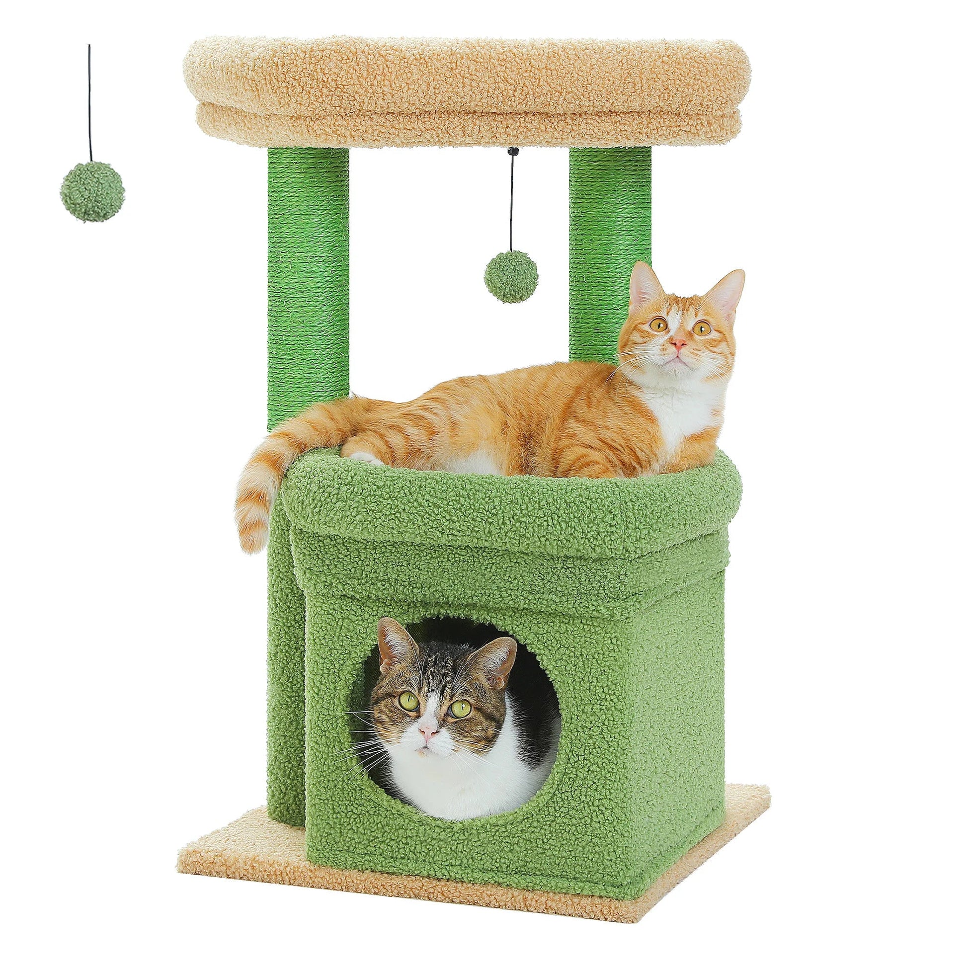 Tiragraffi Per Gattini Con Cuccia Grigio Design Moderno