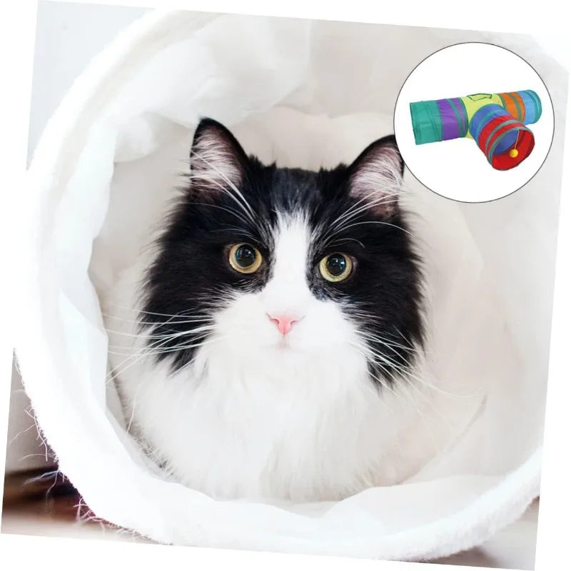 Tiragraffi Per Gattini Con Tunnel Salvaspazio