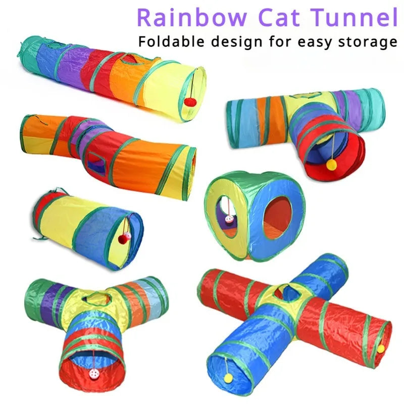 Tiragraffi Per Gattini Con Tunnel