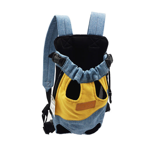 Trasportino A Zaino Per Gatti Blu