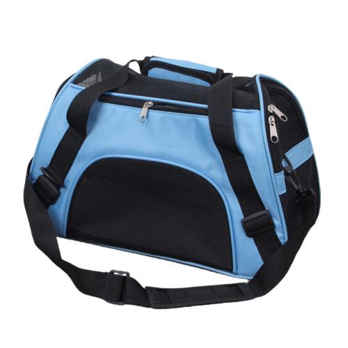Trasportino Pieghevole Per Gatti Blu