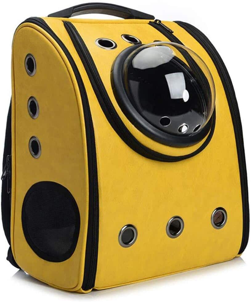 Zaino Capsula Gatto Giallo