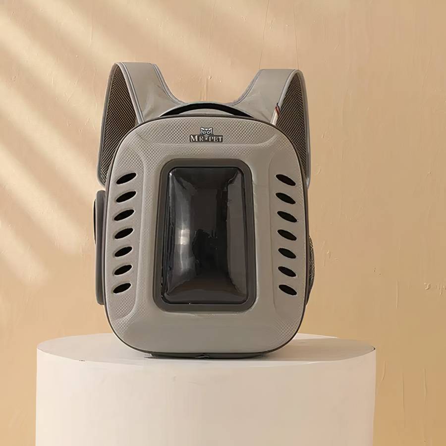 Zaino Per Gatti 10 Kg Grigio