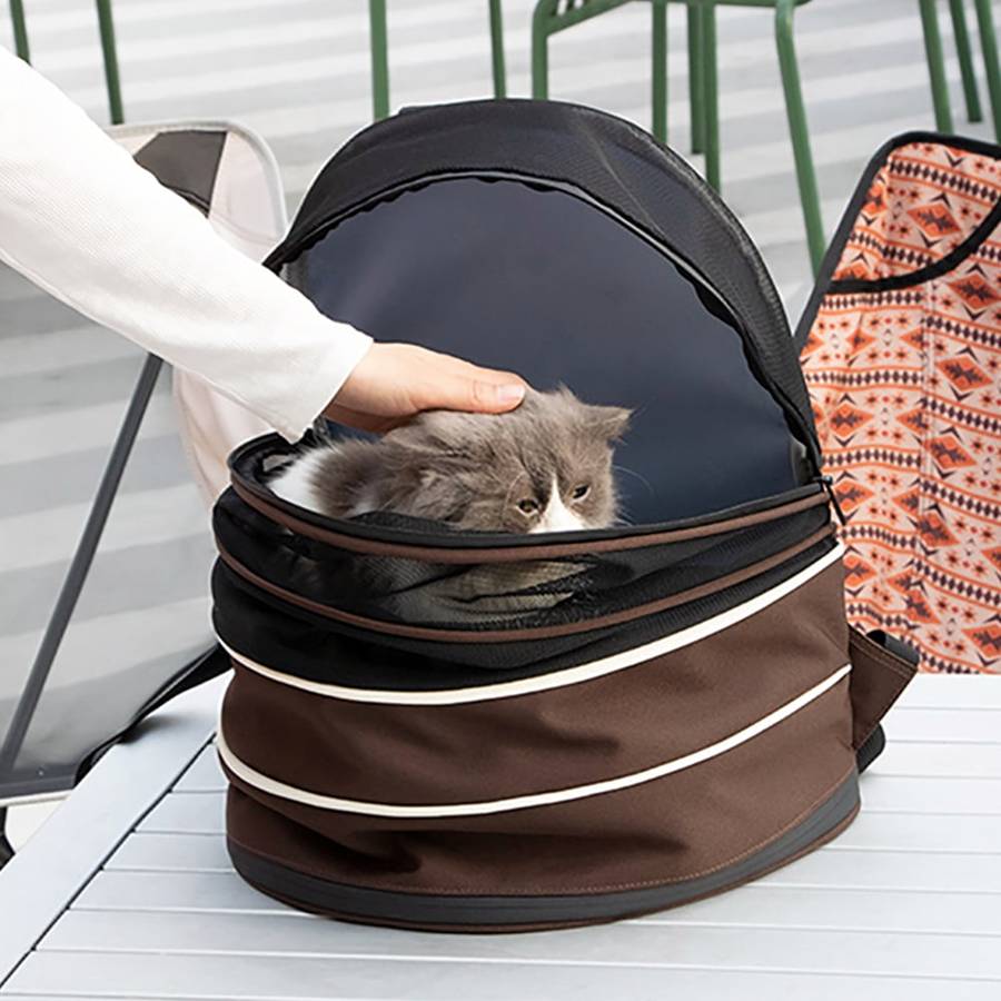 Zaino Per Trasporto Gatto Con Oblo