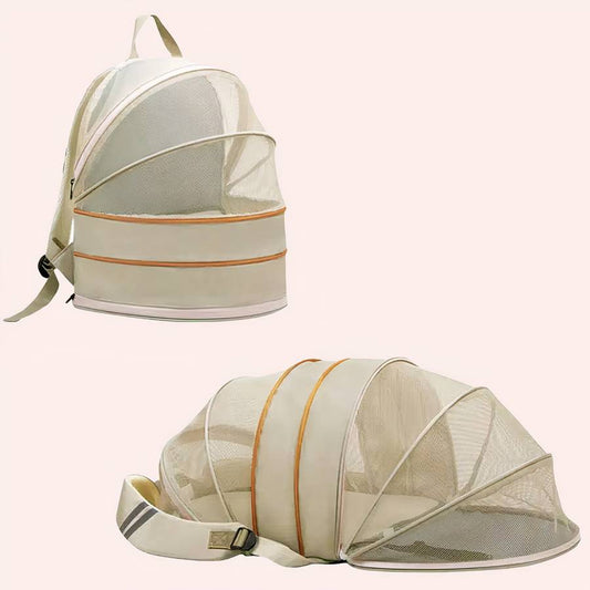 Zaino Per Trasporto Gatto Beige